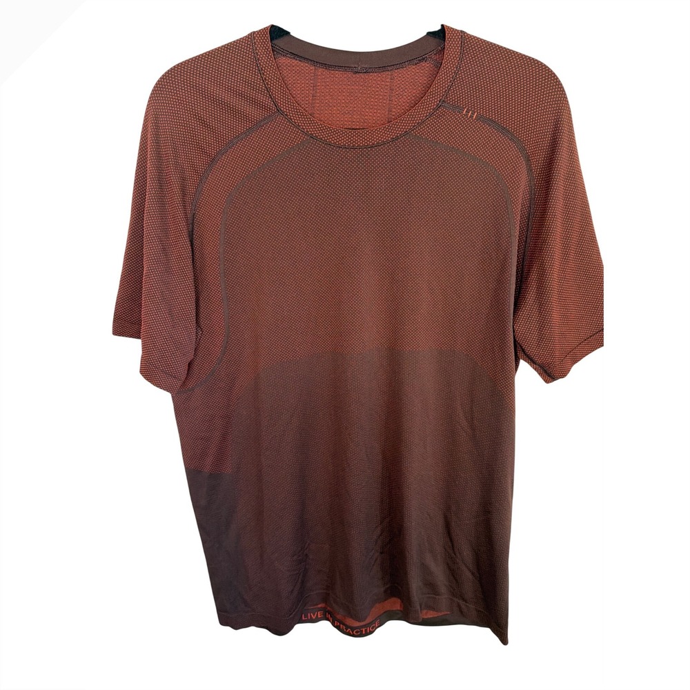 Lululemon Metal Vent Tech Short Sleeve Shirt Men L Breathable Athletic‎ Gym